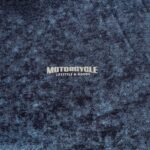 Reise Moto Navy Washed Navy T shirt - Image 9