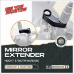 Mirror Width Extender M10x 1.5 - 16mmH + 40mmW - Image 5