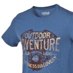 Reise Moto Twin Engine Navy T Shirt - Image 5