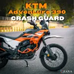 Zana Upper & Lower Crash Guard (Orange) For KTM ADV/Enduro 390 2025+