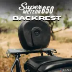 Zana Pillion Backrest Hex Cushion (Black) - Image 10