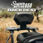Zana Pillion Backrest Hex Cushion (Black) - Image 4