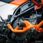 Zana Upper & Lower Crash Guard (Orange) For KTM ADV/Enduro 390 2025+ - Image 6