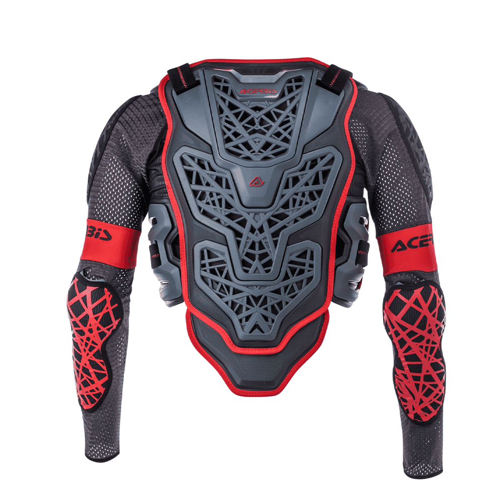 Acerbis Galaxy Complete Enhanced Shock Absorbing Protector (Black/Grey) - Image 2