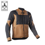 Rynox Outlander Pro Jacket (CE Certified Class-AA) – Black Brown