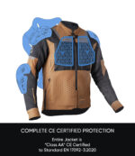 Rynox Outlander Pro Jacket (CE Certified Class-AA) – Black Brown - Image 6