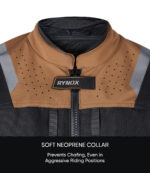 Rynox Outlander Pro Jacket (CE Certified Class-AA) – Black Brown - Image 8