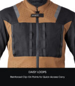 Rynox Outlander Pro Jacket (CE Certified Class-AA) – Black Brown - Image 3