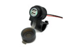 Handlebar Mounted Dual USB 4A (Plastic) - Image 3