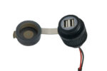 Handlebar Mounted Dual USB 4A (Plastic) - Image 2