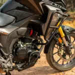 Zana Lower Engine Guard With Slider For Honda CB 200X (Black) - Image 5
