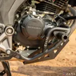 Zana-Upper & Lower Crash Guard Combo for Honda CB 200X (Black) - Image 7