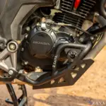 Zana-Upper & Lower Crash Guard Combo for Honda CB 200X (Black) - Image 6