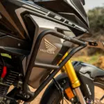 Zana-Upper & Lower Crash Guard Combo for Honda CB 200X (Black) - Image 4