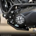 Zana Uk Flag Engine Cover For Triumph Scrambler 400 X/Triumph Speed 400 - Image 4