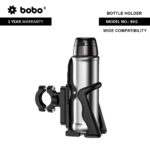 BOBO BH1 Universal Motorcycle Bottle Holder Black - Image 5