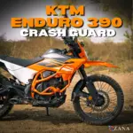 Zana Upper & Lower Crash Guard (Orange) For KTM ADV/Enduro 390 2025+ - Image 2