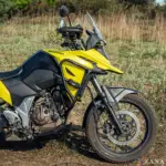 Zana Upper Crash Guard With Slider Puck (Black) For V Strom SX 250 - Image 7