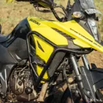 Zana Upper Crash Guard With Slider Puck (Black) For V Strom SX 250 - Image 8