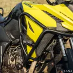 Zana Upper Crash Guard With Slider Puck (Black) For V Strom SX 250 - Image 6