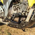 Zana-Upper & Lower Crash Guard with Slider Combo (Black) For V Strom SX 250 - Image 4