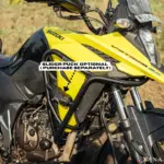 Zana-Upper & Lower Crash Guard with Slider Combo (Black) For V Strom SX 250 - Image 9