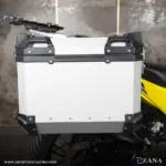 Zana PANNIERS FOR SUZUKI V-STROM 250 (36LTR ALUMINIUM SILVER WITH FRAME ) - Image 4
