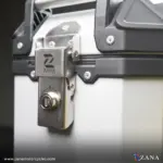 Zana PANNIERS FOR SUZUKI V-STROM 250 (36LTR ALUMINIUM SILVER WITH FRAME ) - Image 7