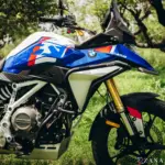 Zana-Upper Crash Guard For BMW F 450 GS (Texture Black) - Image 4