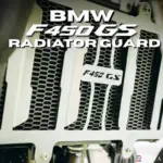 Zana- Radiator Guard SS Silver T-1 With F 450 GS Logo For BMW F 450 GS