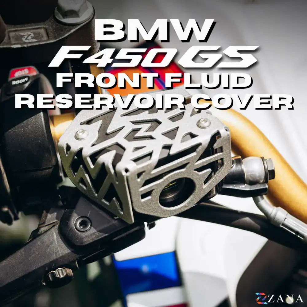main-product-image-1788847788616-543687901 Zana Front Fluid Reservoir Cover Silver For BMW F 450 GS - Image 1