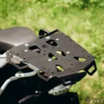 Zana Top Rack With MS Plate Compatible with Pillion Backrest For BMW F 450 GS (Black) - Image 2