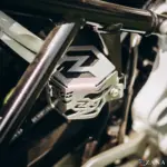 Zana Rear Oil Reservoir Hex Cover (Silver) For BMW F 450 GS - Image 8