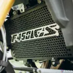 Zana Radiator Guard Honeycomb Black With F 450 GS Logo Silver For BMW F 450 GS (Aluminium) - Image 9