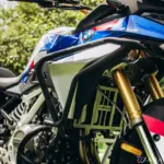 Zana-Upper Crash Guard For BMW F 450 GS (Texture Black) - Image 3