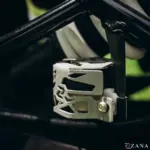 Zana Rear Oil Reservoir Hex Cover (Silver) For BMW F 450 GS - Image 9