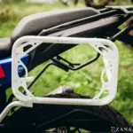 Zana- Roadster Pro Saddle Stay For BMW F 450 GS (White) - Image 4