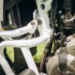 Zana Lower Engine Guard With Slider For BMW F 450 GS (White) - Image 11