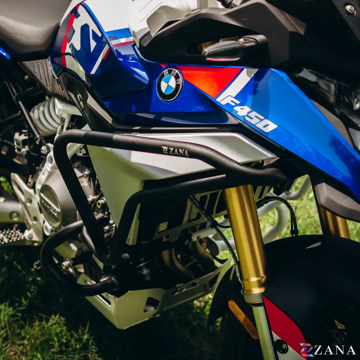product-gallery-9-1788600502929-822775620 (1) Zana-Upper Crash Guard For BMW F 450 GS (Texture Black) - Image 1