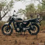 Zana-Roadster Saddle Stay With Jerry Can Mount For CB350 Highness (Black) - Image 5