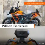 Zana PILLION BACKREST FOR KTM ADVENTURE 250/390