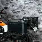 Zana Panniers (36Ltr) Aluminum L-Flat Black With Frame For KTM ADV 390 2025 - Image 2