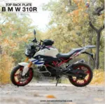 Zana Top Rack Plate MS Black For BMW G310GS