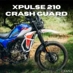 Zana Crash Guard With Slider Glossy White For X-Pulse 210