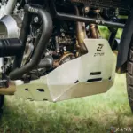 Zana Bash Plate For BMW F 450 GS (Aluminum, Silver) - Image 8