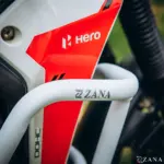 Zana Crash Guard With Slider Glossy White For X-Pulse 210 - Image 5